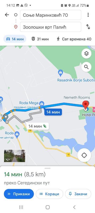 Lena Apartman 苏博蒂察 外观 照片